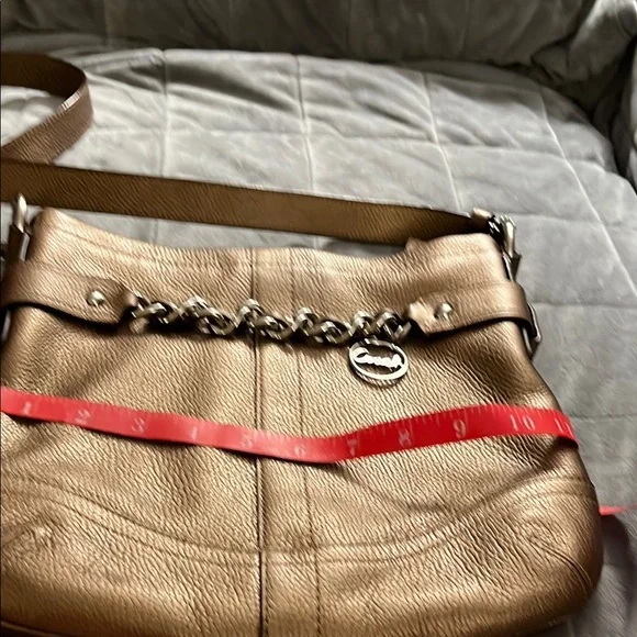 Coach Gold Crossbody Bag - Picture 7 of 9